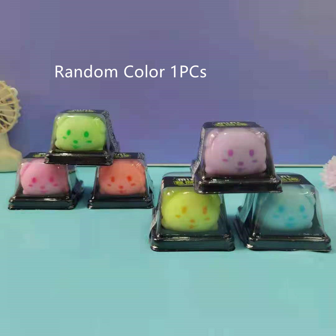 Luminous Squishy Tofu Ball Cat Toy